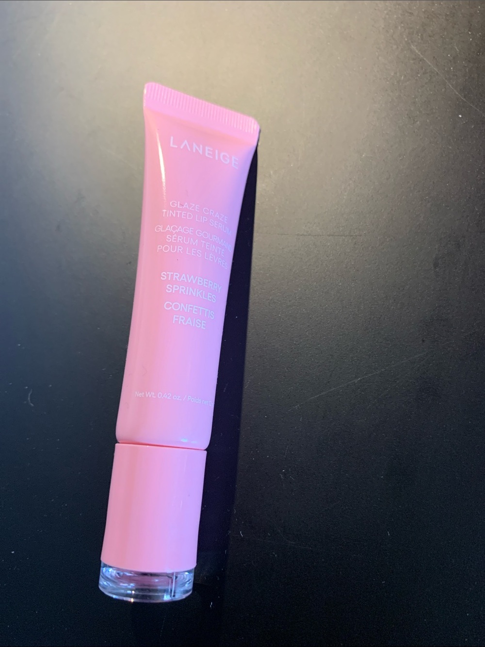 LANEIGE Glaze Craze Tinted Lip Serum in Strawberry Sprinkles - Pink new